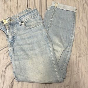 Forever 21 Light Wash Denim Jeans